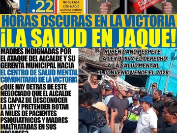 ¡La salud de La Victoria en riesgo! Exigimos centros de salud comunitarios abiertos y seguros